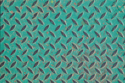 Full frame shot of diamond plate