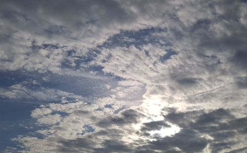 Low angle view of sky