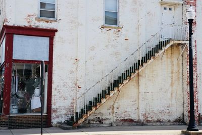 Exterior of old building