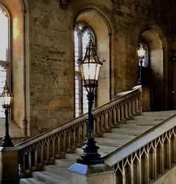 Staircase in old building