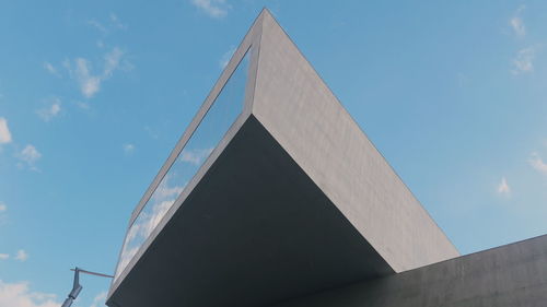 Low angle view of building against sky