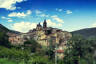 Buildings in town