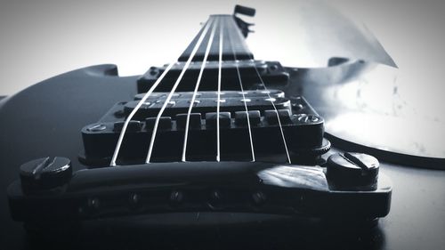 Close-up of guitar