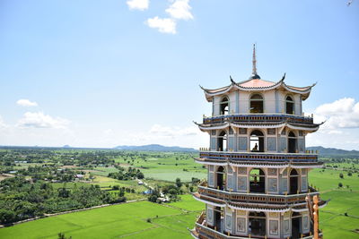 Building against sky