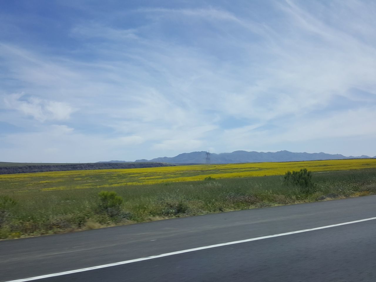 SCENIC VIEW OF ROAD BY LAND AGAINST SKY