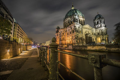 Low angle view of berlin cathedral
