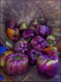 Close-up of red chili peppers