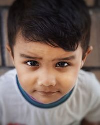 Portrait of smiling boy