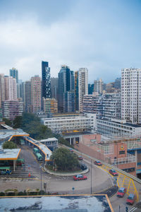 Cityscape against sky