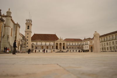 Low angle view of historical building