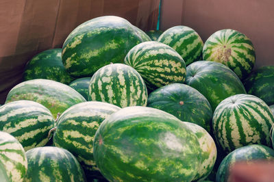 Close-up of fruits for sale in market