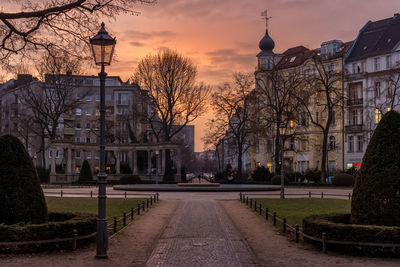 Buildings in city