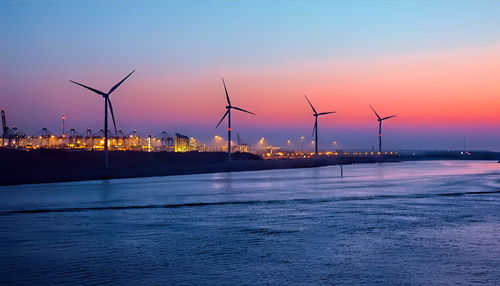 Wind turbines windmill energy farm