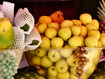 Close-up of fruits