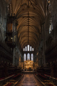 Interior of cathedral