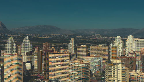 Aerial view of a city