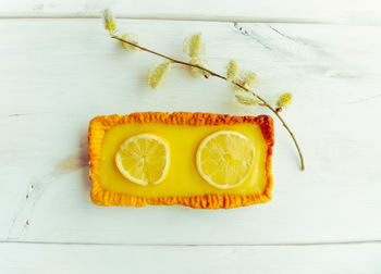 Close-up of fruit on table