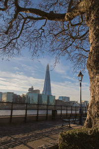 View of city at waterfront