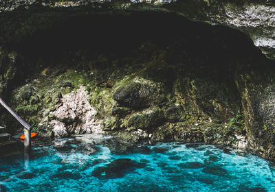 Scenic view of cave