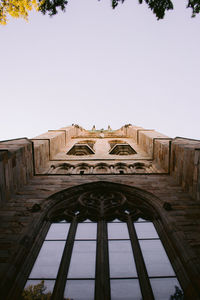 Low angle view of ceiling