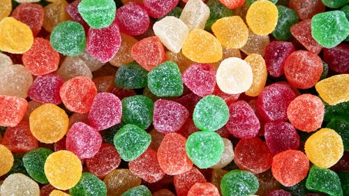 Full frame shot of multi colored objects