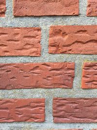 Full frame shot of brick wall