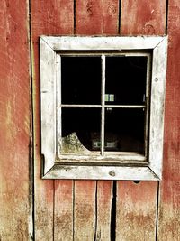 Closed door