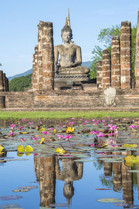 Statues of a temple