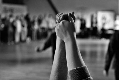 Woman looking at camera