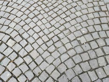 Full frame shot of cobblestone