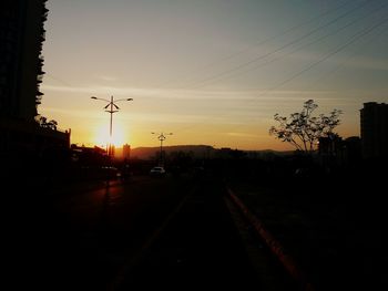 Sun shining through clouds