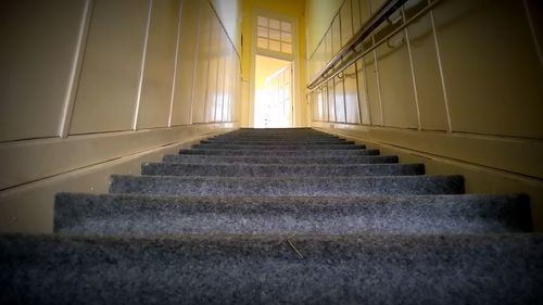 Empty corridor of building