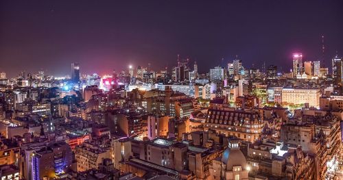 Cityscape at night