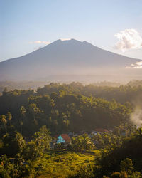 Beatiful montain in malang