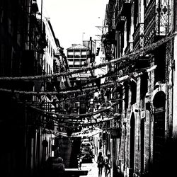 View of buildings in city