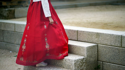 Korean traditional dress hanbok