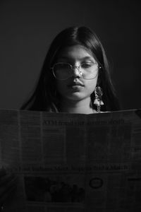 Portrait of a girl looking away