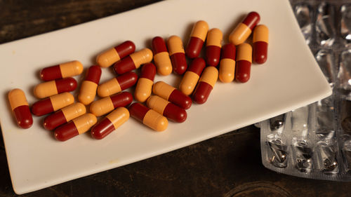 Close-up of pills