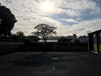 Scenic view of city against sky