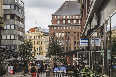 Buildings in city