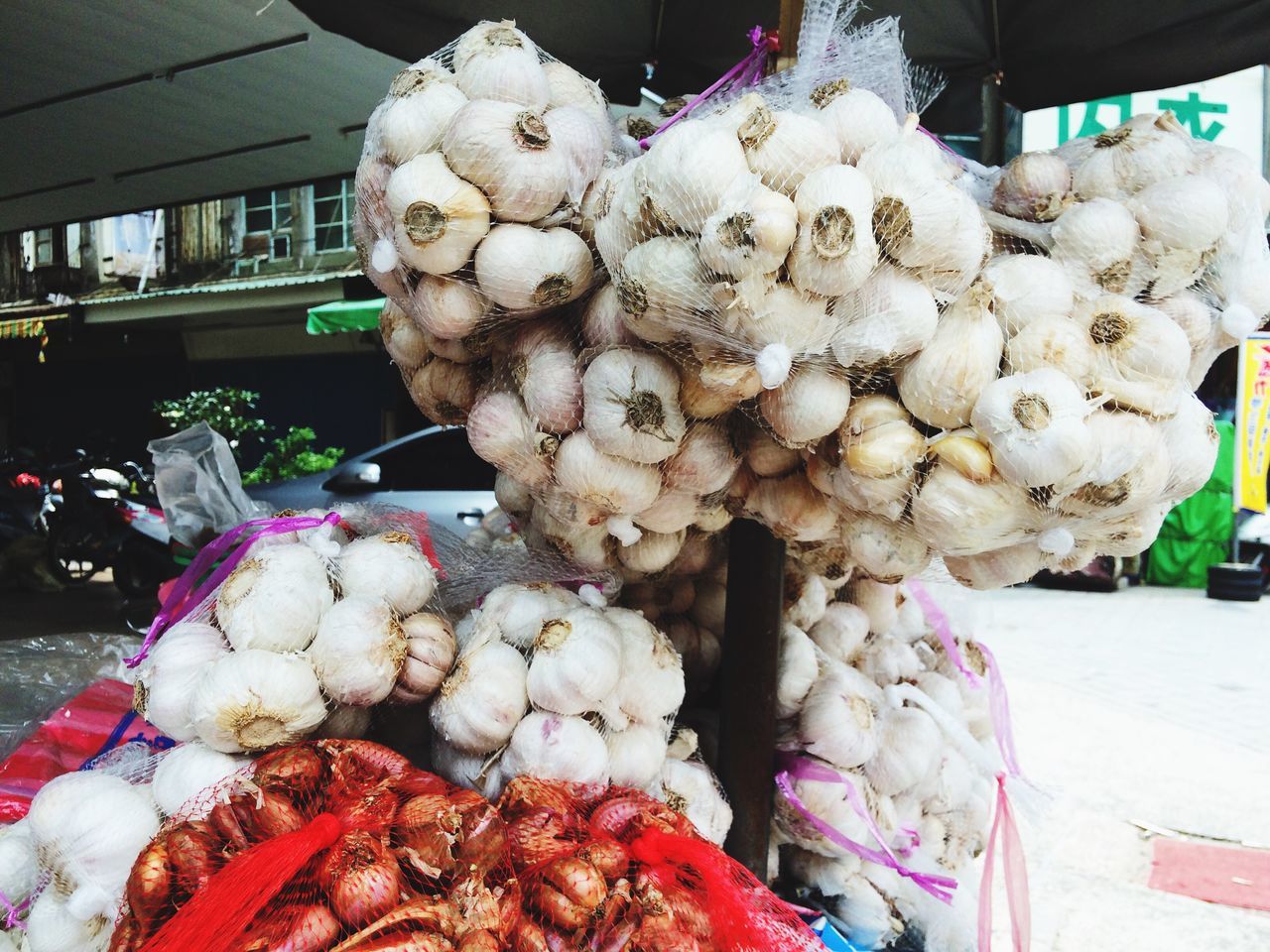 FULL FRAME SHOT OF MARKET STALL