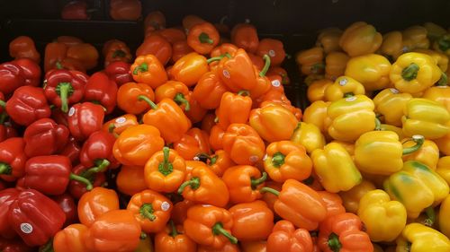 Full frame shot of tomatoes