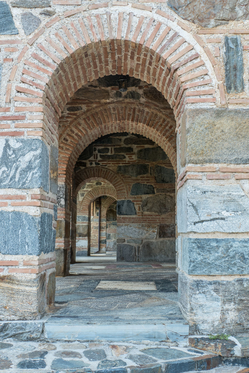 ARCHWAY OF OLD BUILDING