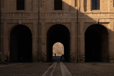 Palazzo della pilotta, parma, italy