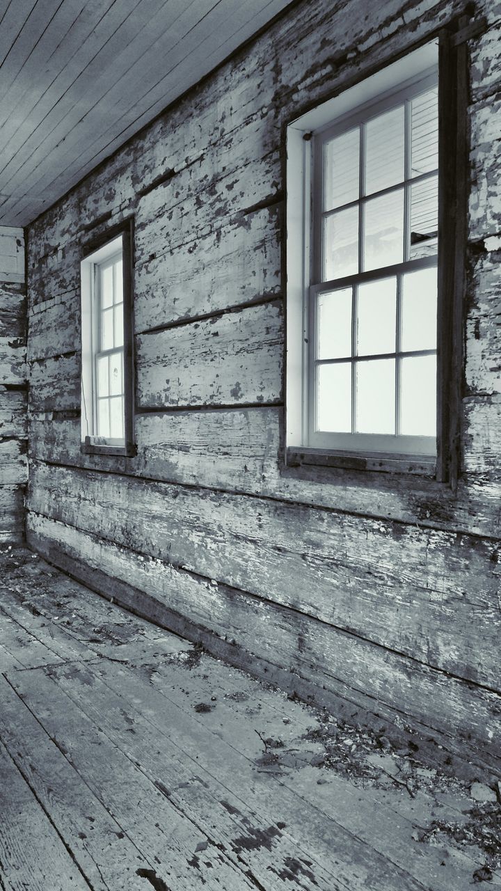 window, architecture, built structure, building exterior, glass - material, house, abandoned, closed, door, residential structure, indoors, damaged, wall - building feature, transparent, day, old, wall, building, residential building, obsolete