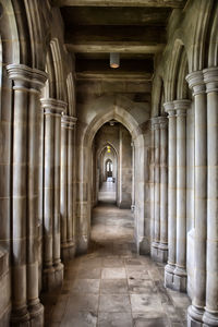 Corridor of building