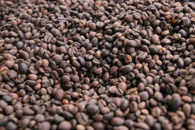 Full frame shot of coffee beans