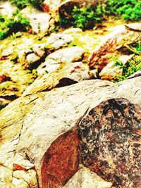 Full frame shot of rock
