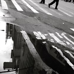 Road in city