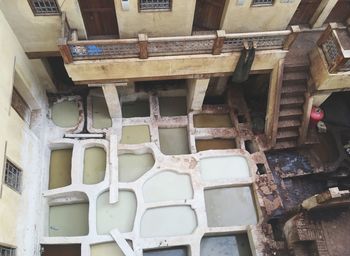 Low angle view of old building